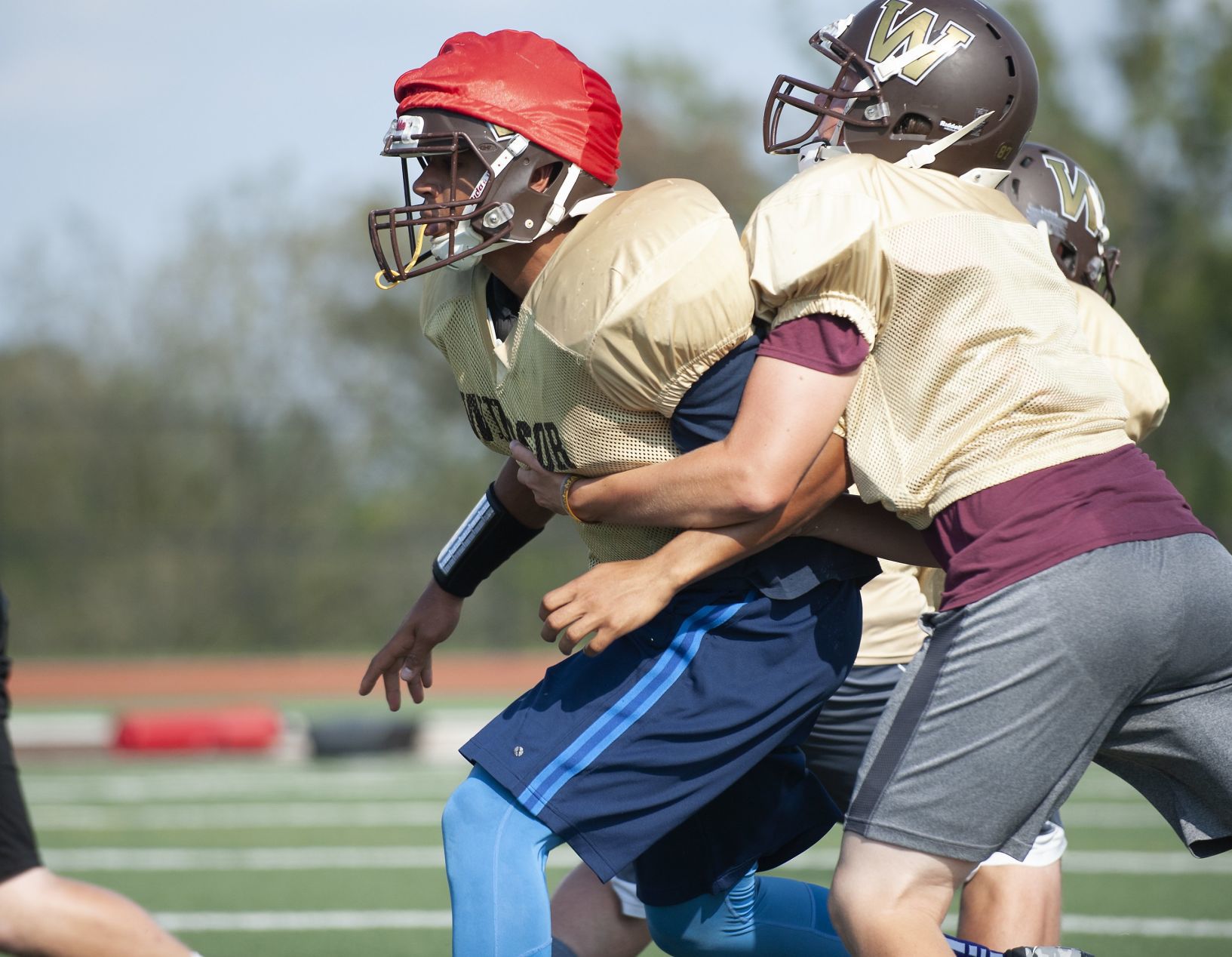 Windsor football practice